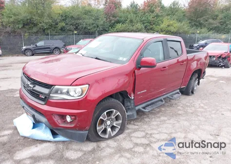 2017 Chevrolet Colorado Z71 from USA, damaged, VIN 1GCGTDEN2H1268619